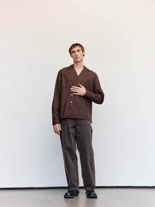 Our Legacy Duo Shirt - Hefty Brown | Garmentory