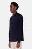 Boglioli Super Soft Cotton Shirt - Navy - Thumbnail 2