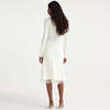 Róhe Elongated Rib Cardigan - Off White - Thumbnail 3