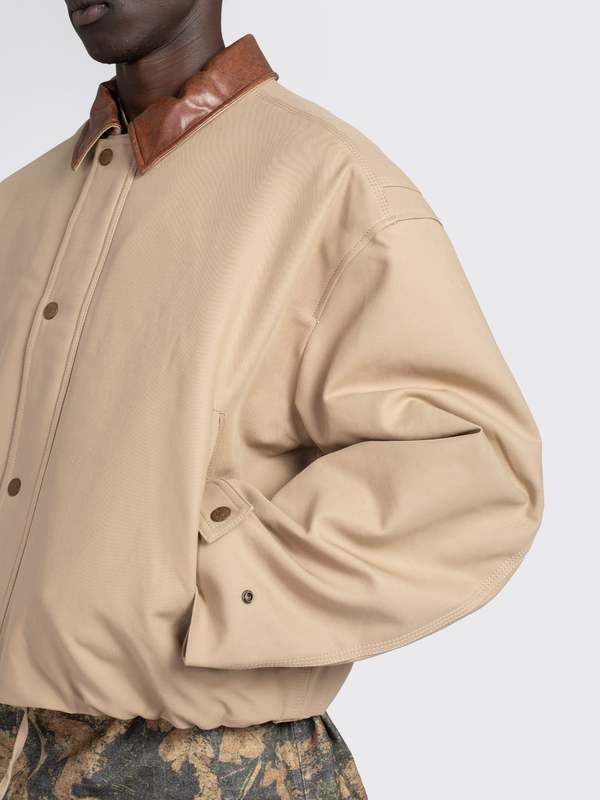 服/ファッション ACNE STUDIOS TWILL JACKET KHAKI BEIGE Acne Studios Twill Jacket - Khaki Beige | Garmentory