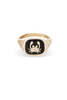 Adina Reyter Zodiac Ceramic + Diamond Signet Ring - Thumbnail 1