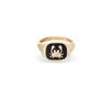 Adina Reyter Zodiac Ceramic + Diamond Signet Ring - Thumbnail 4