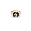 Adina Reyter Zodiac Ceramic + Diamond Signet Ring - Thumbnail 9