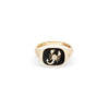 Adina Reyter Zodiac Ceramic + Diamond Signet Ring - Thumbnail 13