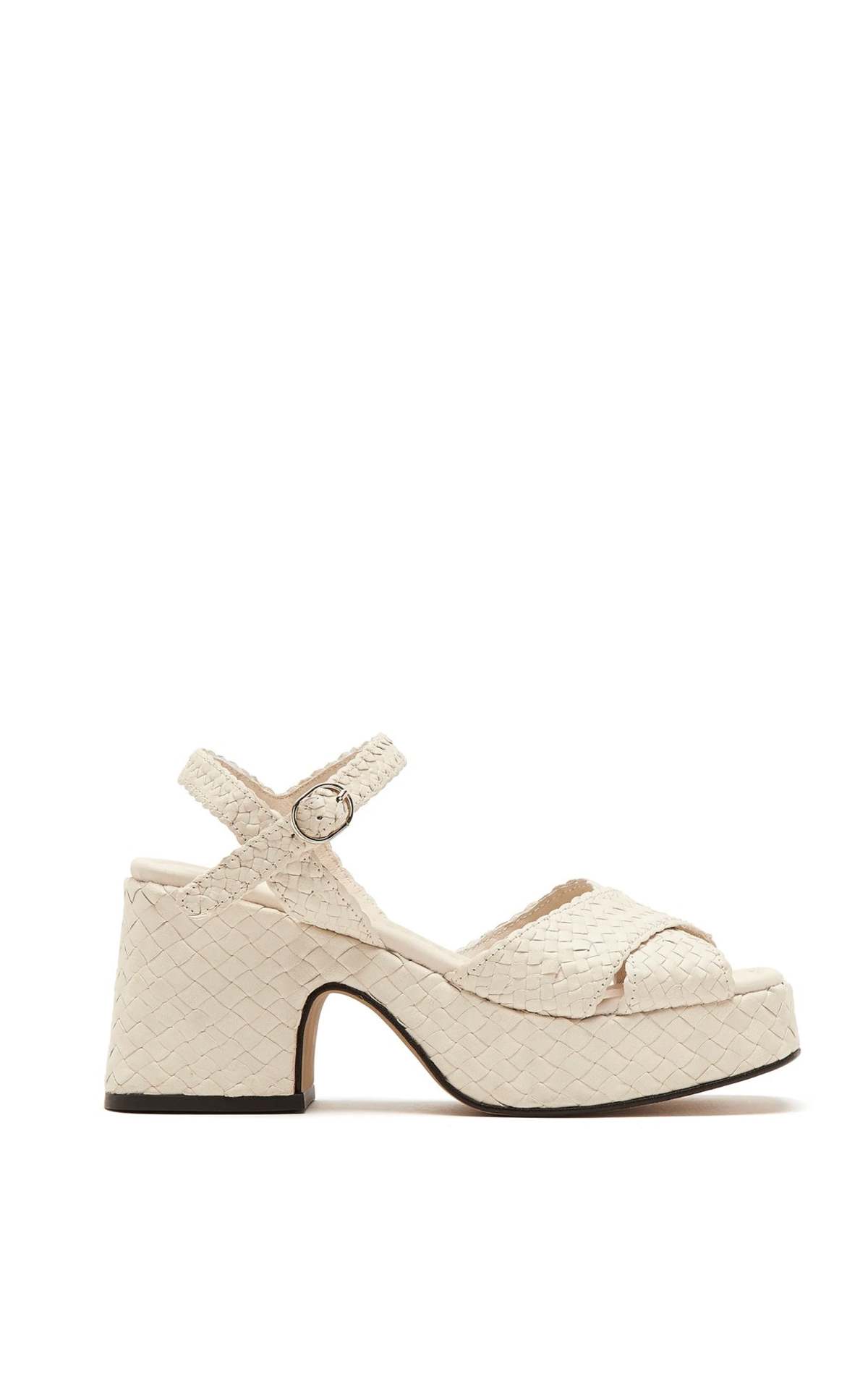 La Canadienne Pico Sandal - White - Image 1 of 5