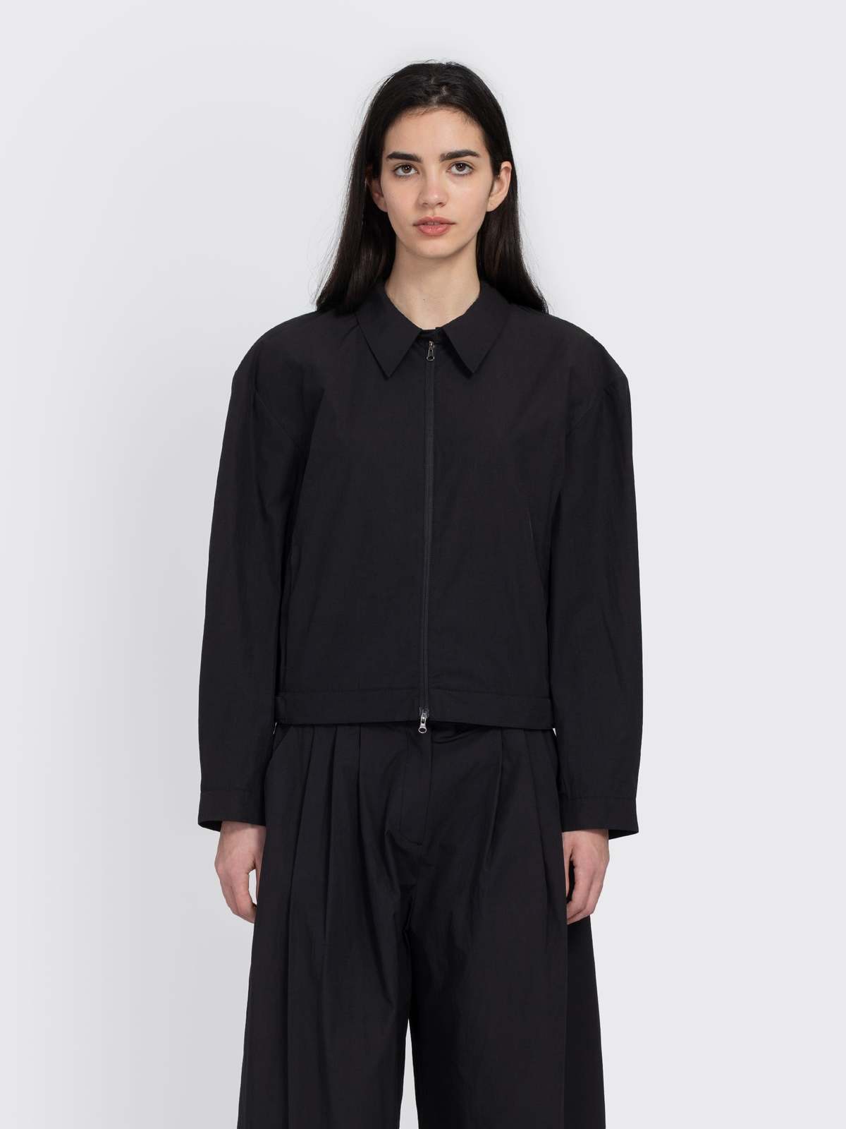 AMOMENTO★CROPPED ZIP-UP JUMPER ツーウエージッパー AMOMENTO JP