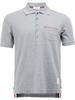 Thom Browne Polo Shirt - Light Gray - Thumbnail 1