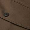 Sundazed 70s Woolmark Certified High-Twist Wool Twill Field Blazer - Brown - Thumbnail 8