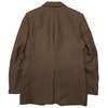 Sundazed 70s Woolmark Certified High-Twist Wool Twill Field Blazer - Brown - Thumbnail 12