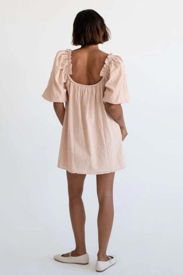 fleurette mini dress pale blue Mini Dress Catalina - Light BLUE | Spring Collection