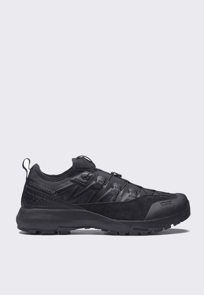 SALOMON Alpinway Advanced Shoes - Black/Asphalt | Garmentory