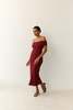 BAHHGOOSE Yume Dress - Wine - Thumbnail 2