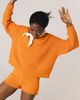 The Knotty Ones Delia Sweater - Orange - Thumbnail 8