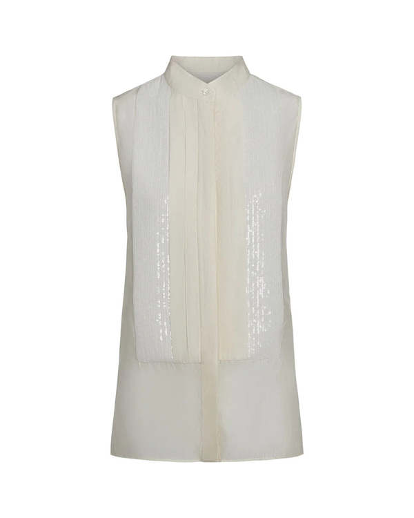 TWP Adele Blouse - Ivory