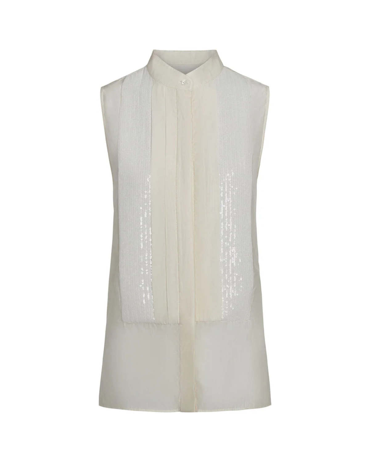 TWP Adele Blouse - Ivory - Image 1 of 7