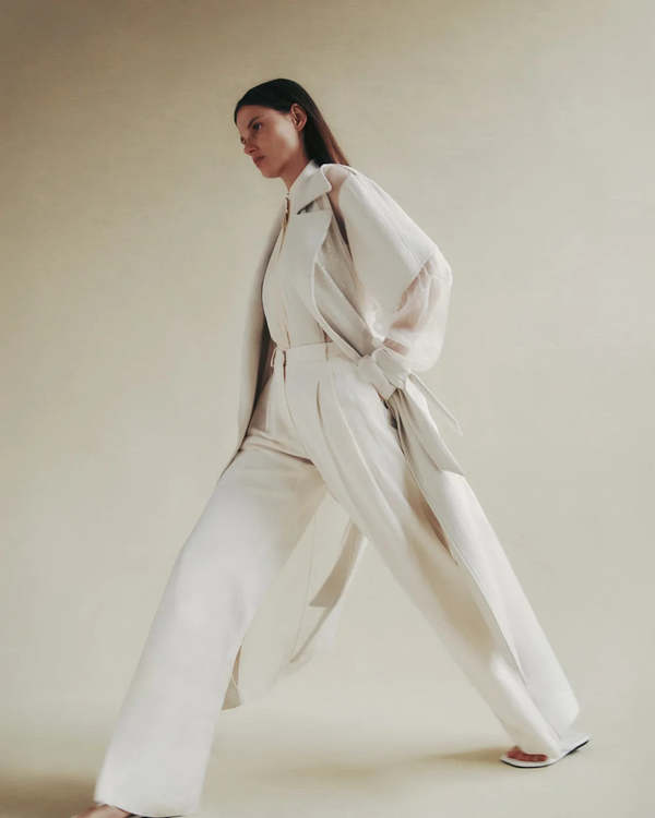 TWP Adele Blouse - Ivory