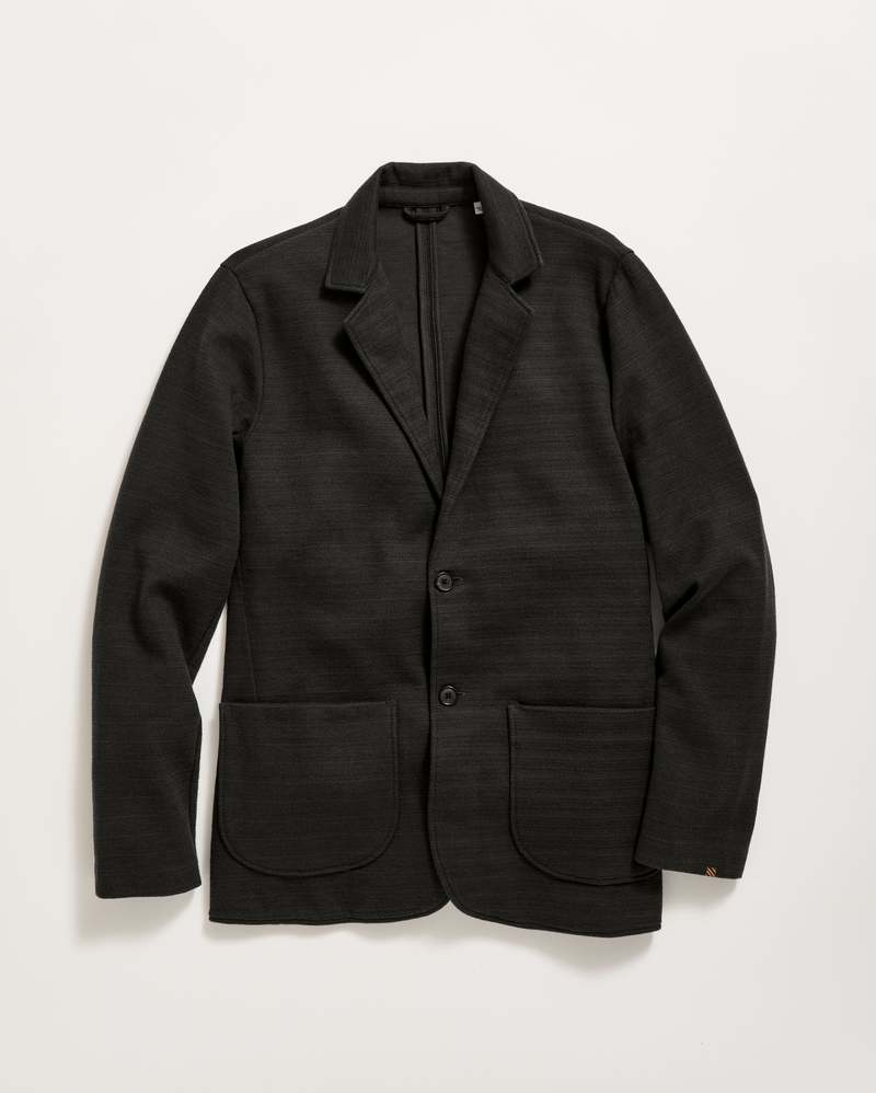Billy Reid Ottoman Knit Sport Coat - Dark Asphalt Billy Reid Ottoman Knit Sport Coat - Dark Asphalt