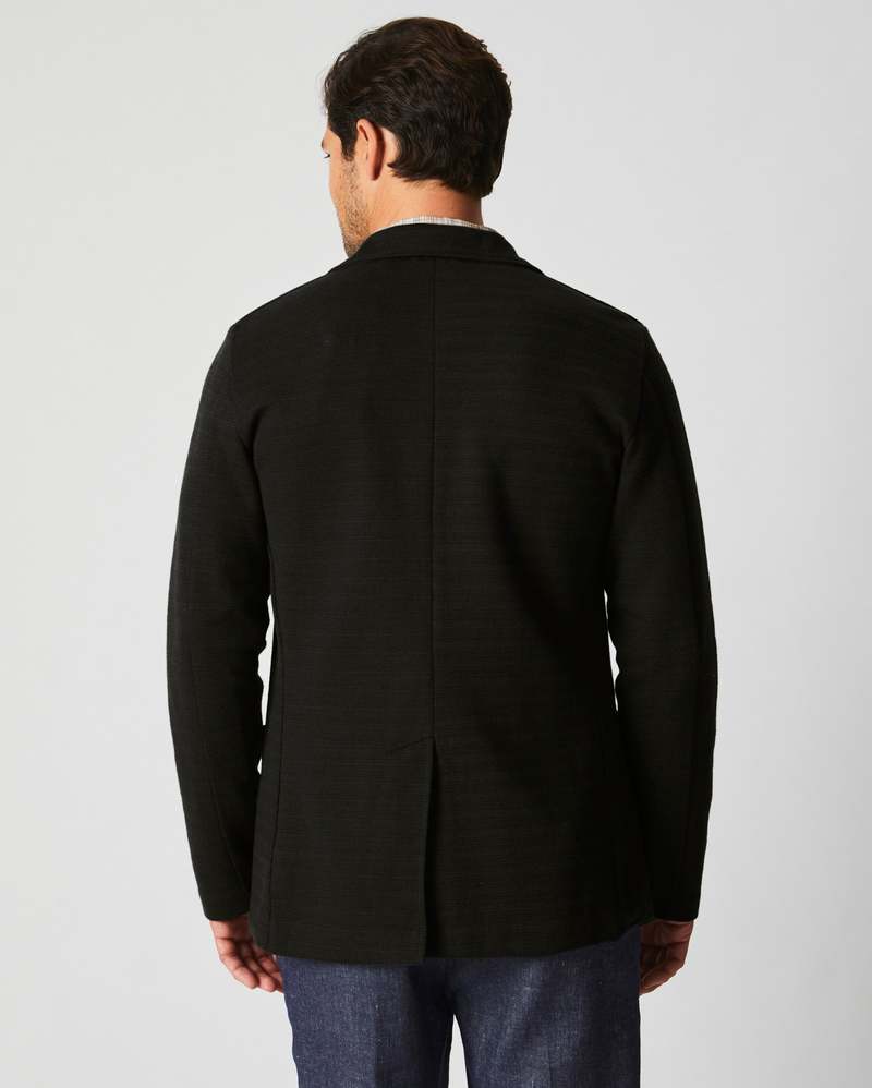 Billy Reid Ottoman Knit Sport Coat - Dark Asphalt Billy Reid Ottoman Knit Sport Coat - Dark Asphalt
