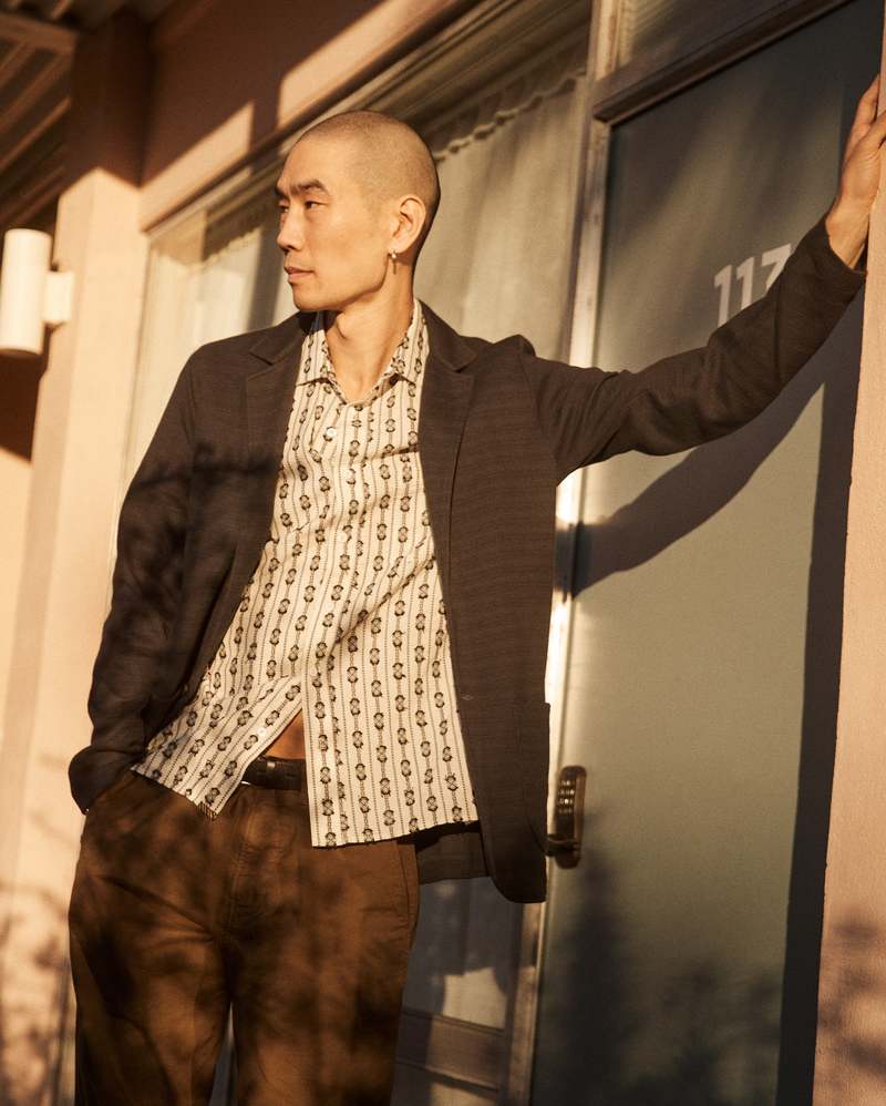Billy Reid Ottoman Knit Sport Coat - Dark Asphalt Billy Reid Ottoman Knit Sport Coat - Dark Asphalt