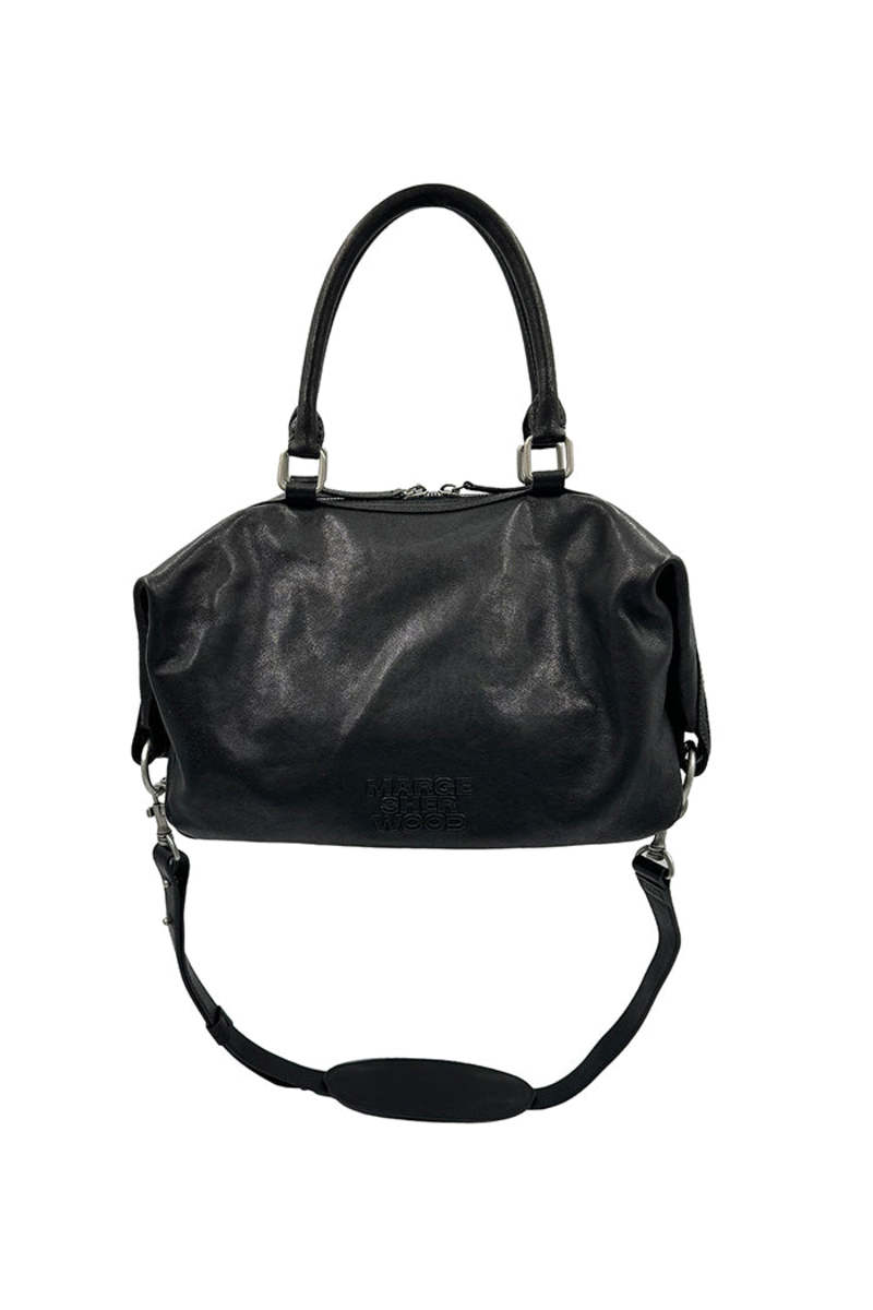 [Margesherwood] / ☆ DUMPLING TOTE / black washed nappa MARGESHERWOOD Dumpling Tote - Black Washed Nappa | Garmentory
