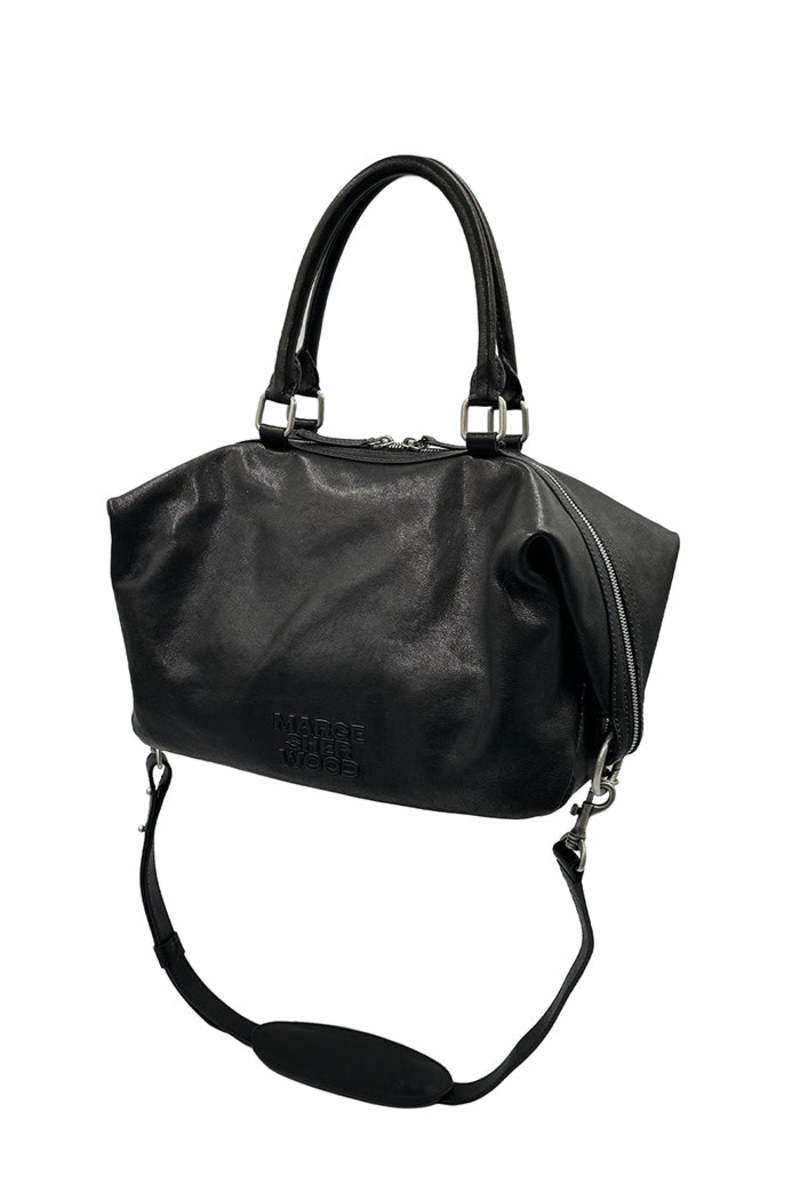 【MARGESHERWOOD】DUMPLING TOTE Black Washed Nappa Designer fashion, Seoul-fully created | W Concept