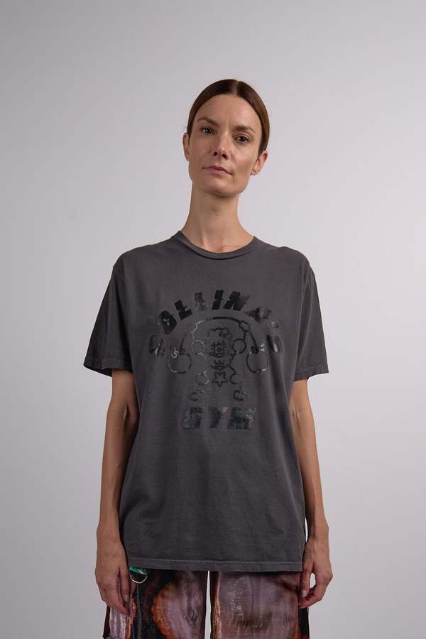 Collina Strada Graphic Tee - CS Gym Worn Black Collina Strada Graphic Tee - CS Gym Worn Black