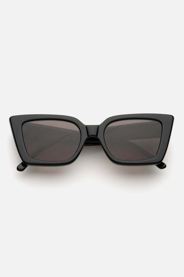 lu goldie Lucia Sunglasses - Black