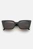 lu goldie Lucia Sunglasses - Black - Thumbnail 1