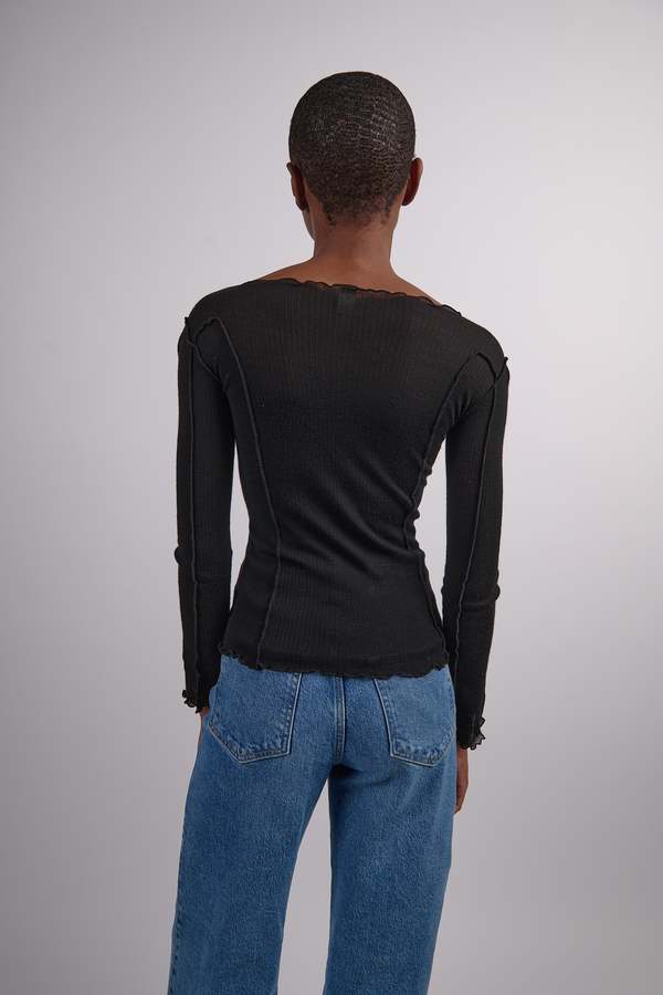 Baserange Omato Long Sleeve - Black | Garmentory