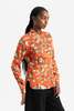 Ganni Printed Satin Shirt - Poinciana - Thumbnail 2