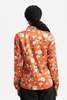 Ganni Printed Satin Shirt - Poinciana - Thumbnail 4