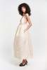 Ganni Taffeta Strap Dress - Egret - Thumbnail 2