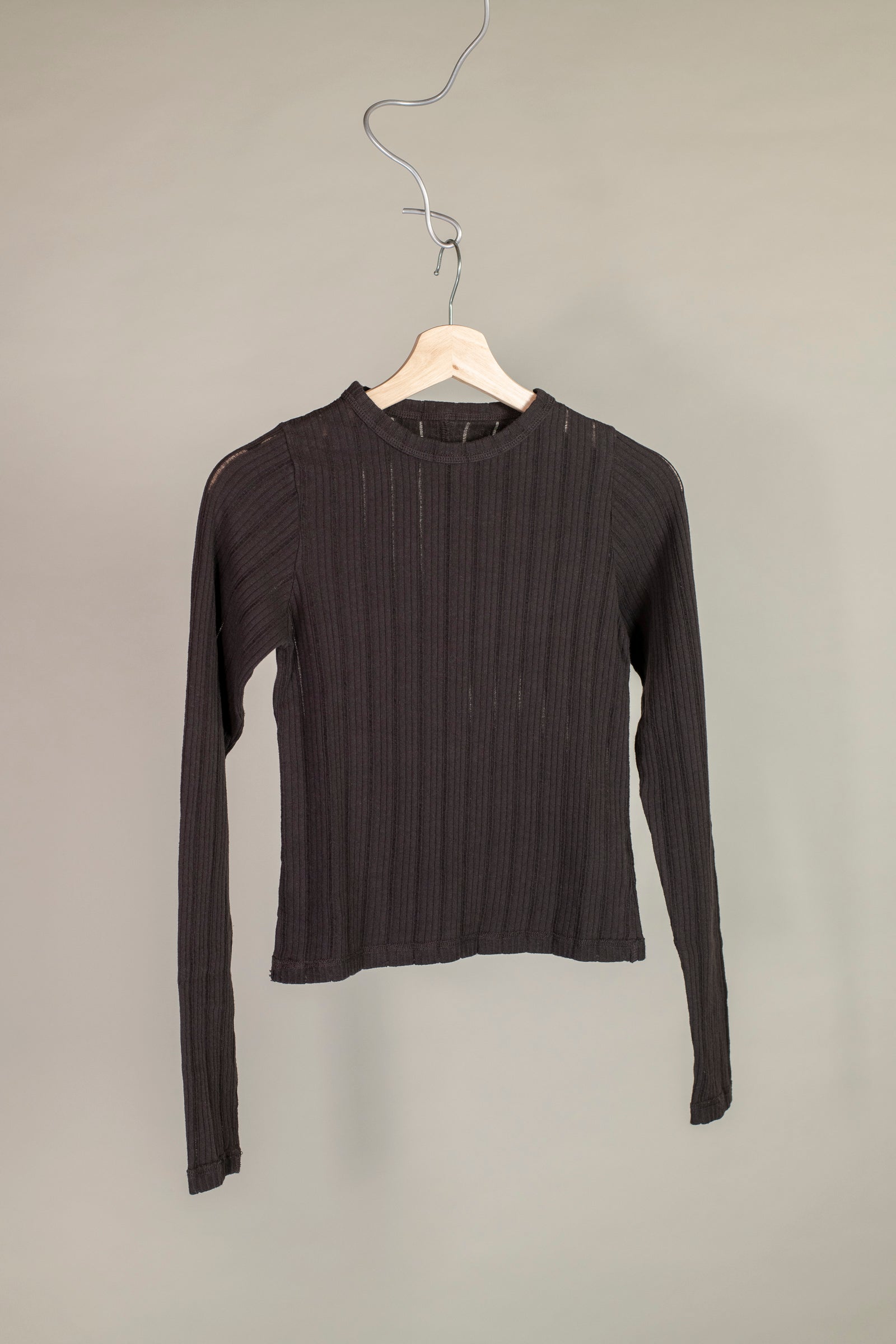 mfpen Long Sleeve Round Neck - Dark Brown | Garmentory