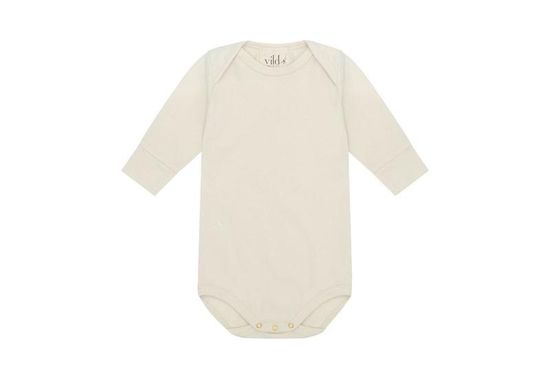 Vild House of Little Long Sleeve Organic Cotton Bodysuit Vild House of Little Long Sleeve Organic Cotton Bodysuit