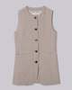 SAYAKA DAVIS NEW YORK Long Vest - Twine - Thumbnail 7