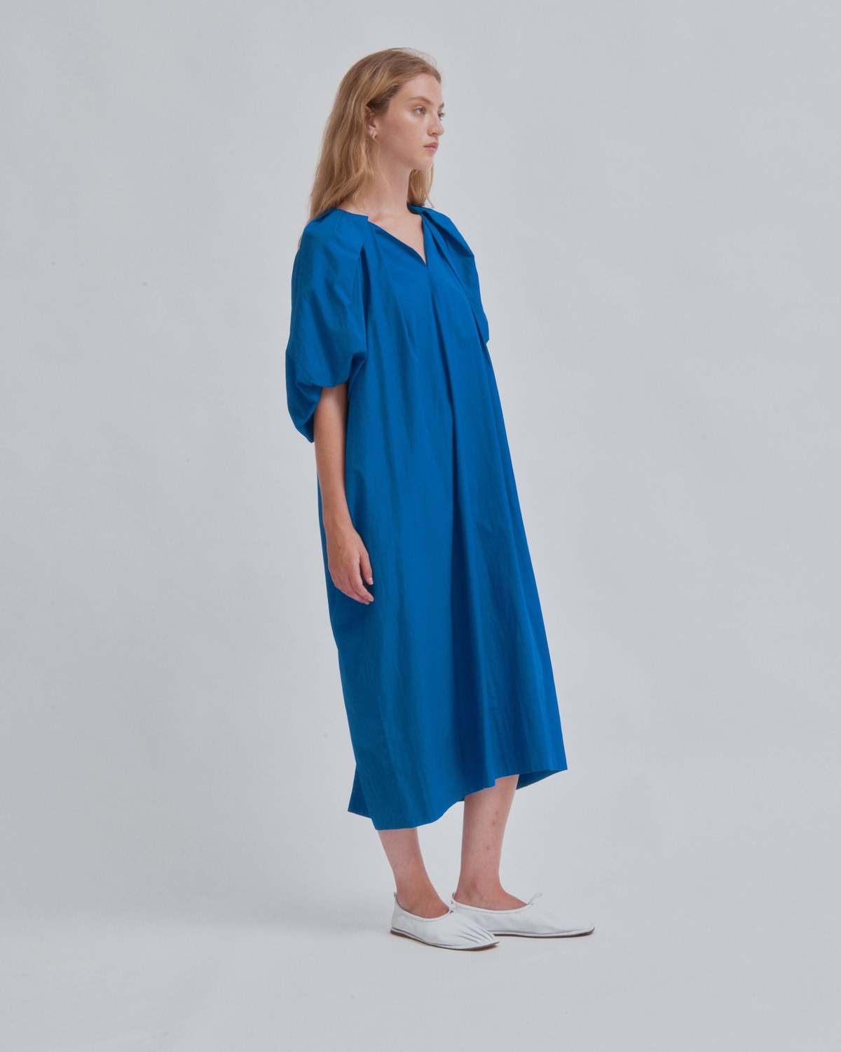 HOWLIN'｜DRESSES (COSMIC DRESS-JAPANE SESEERSUCKER NAVY 하울린] HOWLIN'_ Cosmic Dress - Blue Stripes Seersucker