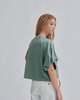 SAYAKA DAVIS NEW YORK Twisted Sleeve Tee - Fern - Thumbnail 3