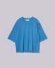 SAYAKA DAVIS NEW YORK U-Neck Knit Tee - Cerulean - Thumbnail 10