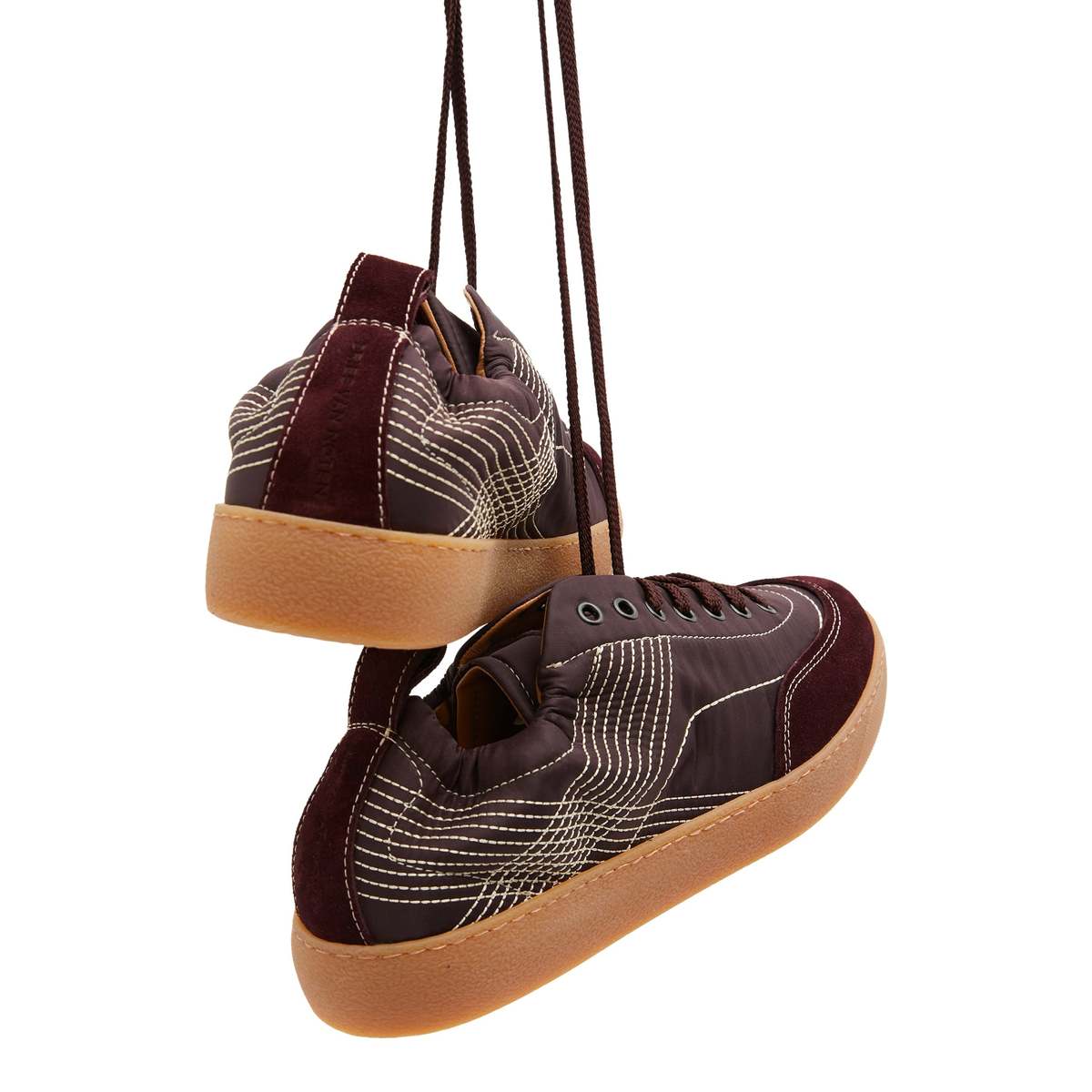 【DRIES VAN NOTEN】Cowboy Ciabattina Bordeaux Dries-Van-Noten-New-Casseta-