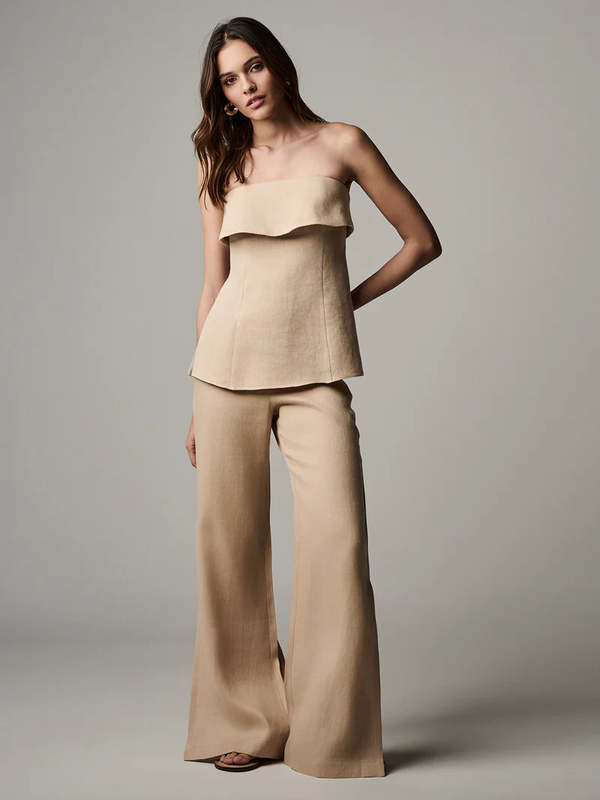 Hevron Dara Pant - Wheat