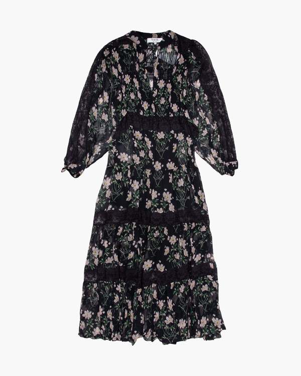 【SEA NEW YORK】ELIZABETH プリント ティアード ミディ ドレス Elizabeth Dress – Sea, New York