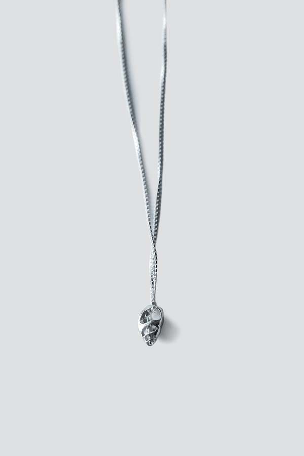 P. Nina No. 20 Venus Pearl Necklace - Silver/Light Blue P. Nina No. 20 Venus Pearl Necklace - Silver/Light Blue