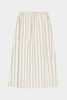 Kowtow Linear Skirt - Greige Pinstripe - Thumbnail 7