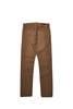 Pure Blue Japan Men's Woven Heavy Duck Cloth Relax Tapered Wash - Khaki - Thumbnail 2