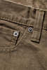 Pure Blue Japan Woven Heavy Duck Cloth Relaxed Tapered Wash - Olive - Thumbnail 4