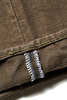 Pure Blue Japan Woven Heavy Duck Cloth Relaxed Tapered Wash - Olive - Thumbnail 7