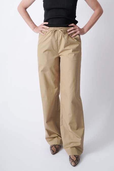 パンツ Loulou Studio PANTS (SOLER IVORY) LouLou Studio Soler Pants - Ivory | Garmentory