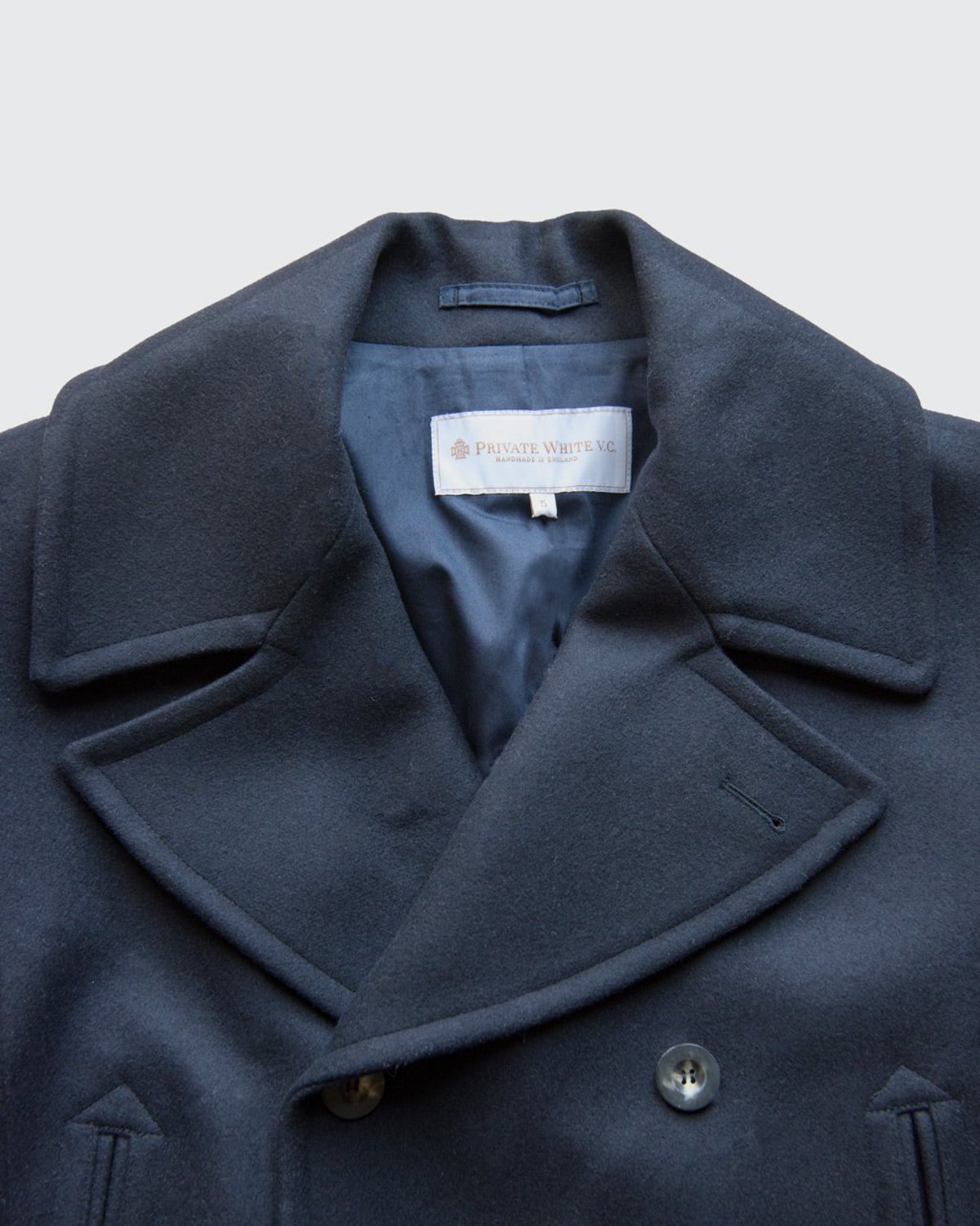 Men's Private White Manchester Pea Coat Garmentory