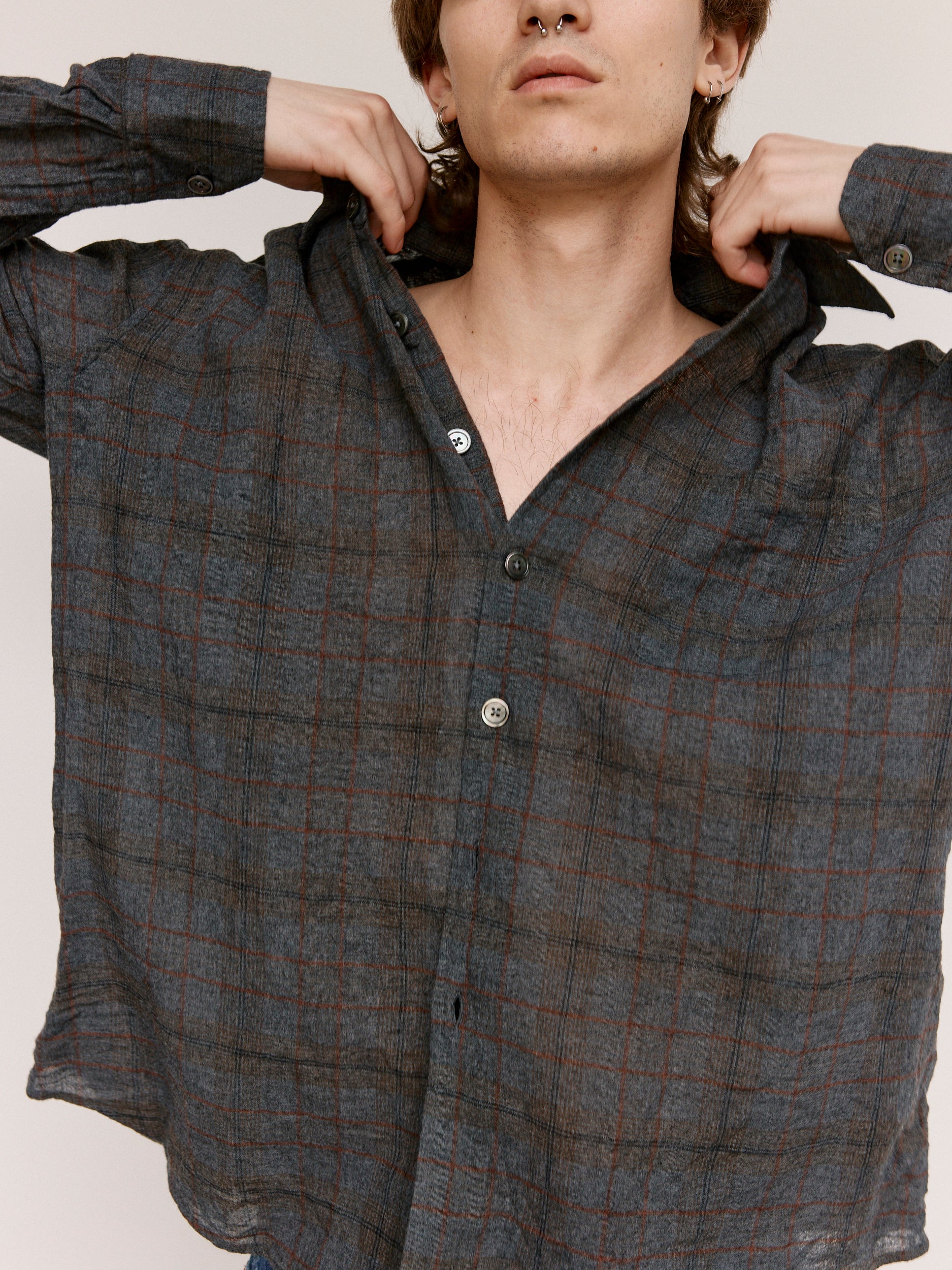 Harbor Check Breeze Top