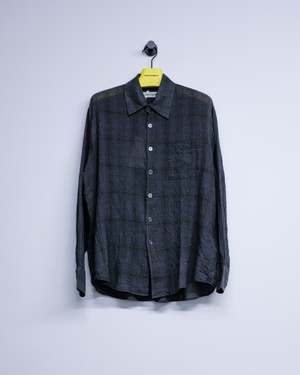 Our Legacy Above Shirt - Bazaar Check Breeze Weave | Garmentory